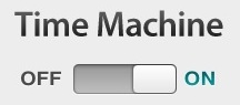 Turn Time Machine back ON