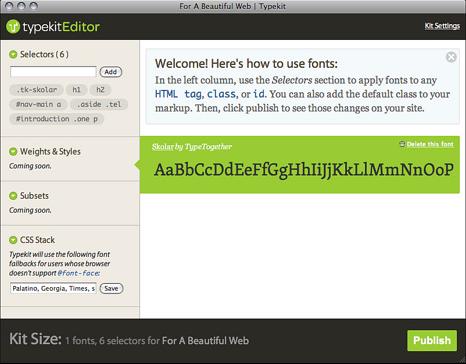 typekit-customise