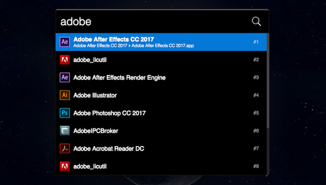 Ueli universal search Mac