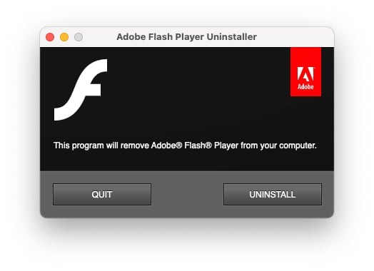 Uninstall Adobe Flash Player Mac