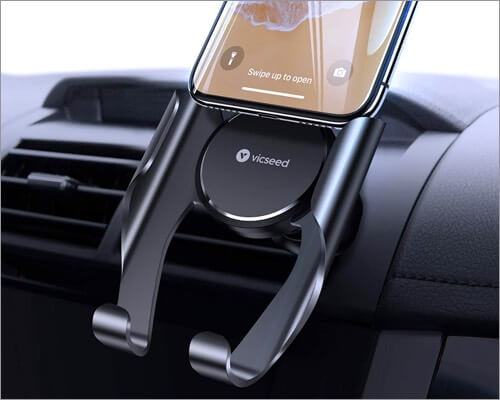 VICSEED Car Phone Mount for iPhone 12, 12 Mini, 12 Pro, and 12 Pro Max