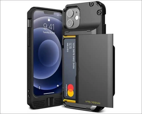 VRS DESIGN Wallet Case for iPhone 12 Mini