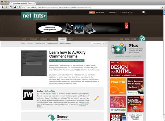Learn how to AJAXify Comment Forms