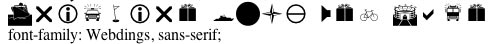 Web safe fonts Web-Safe Font