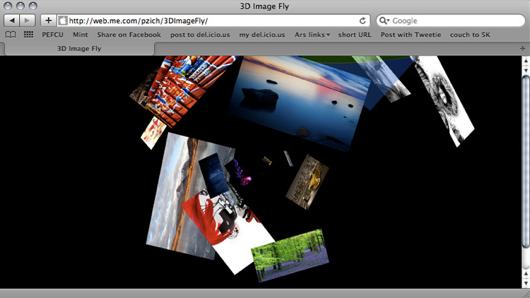 3D Image Fly