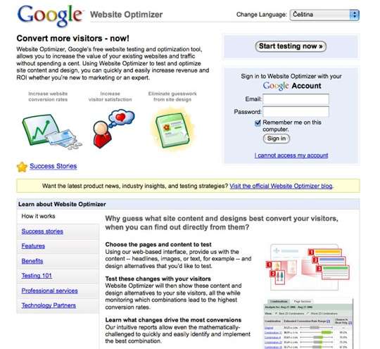 google option