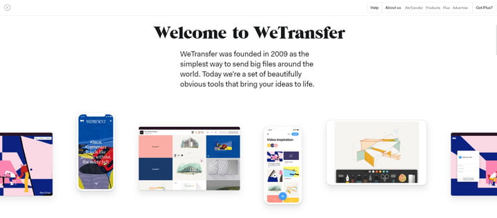 how to send large files for free wetransfer