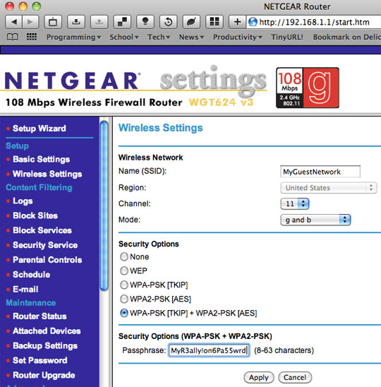 netgear wi-fi