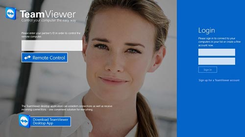 teamviewer touch