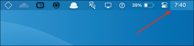 The digital lock in the Mac Menu Bar.